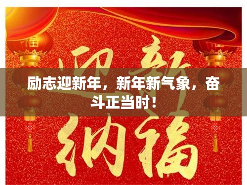 励志迎新年，新年新气象，奋斗正当时！