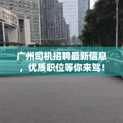 广州司机招聘最新信息，优质职位等你来驾！